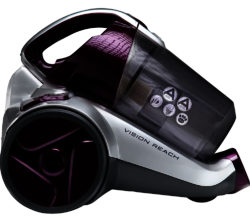 HOOVER  Vision Reach BF70_VS01 Cylinder Bagless Vacuum Cleaner - Purple & Silver